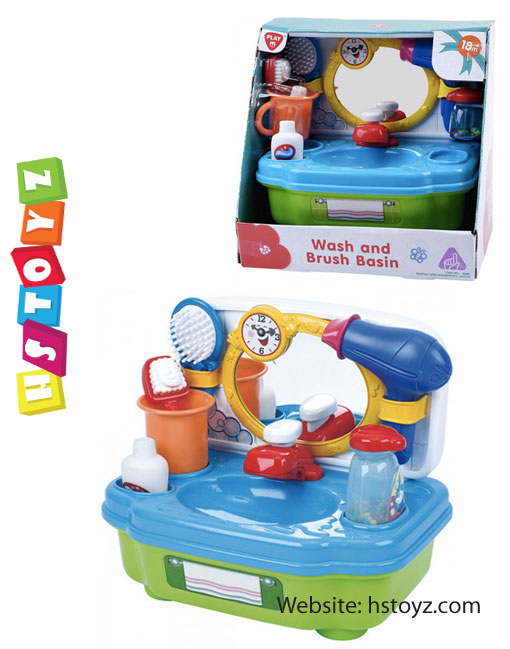 PlayGo-Wash and Brush Basin