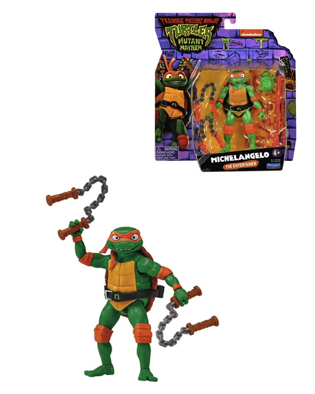 Action Figure Teenage Mutant Ninja Turtle Michelangelo