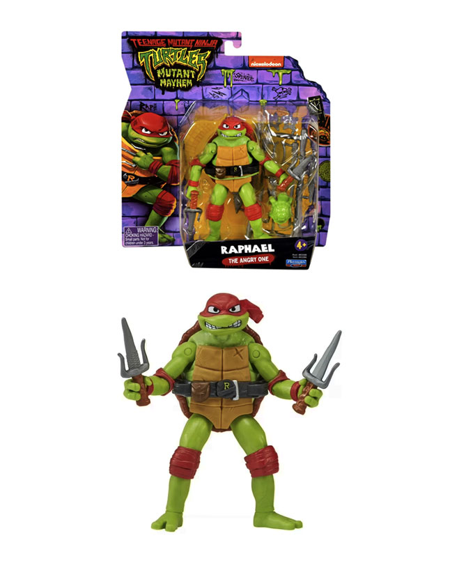 Action Figure Teenage Mutant Ninja Turtle Raphael