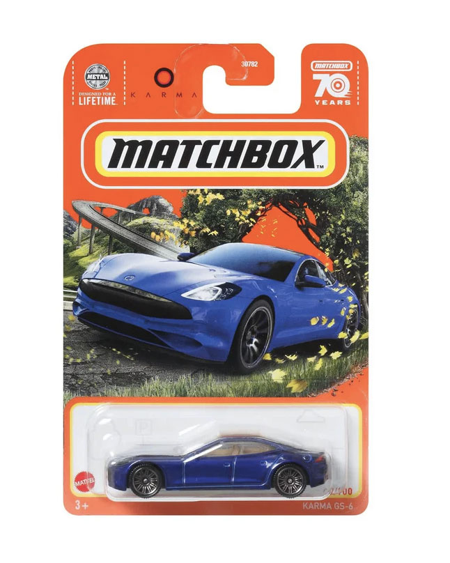 Matchbox Karma Diecast Car