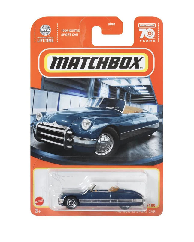 Matchbox Kurtis Diecast Car