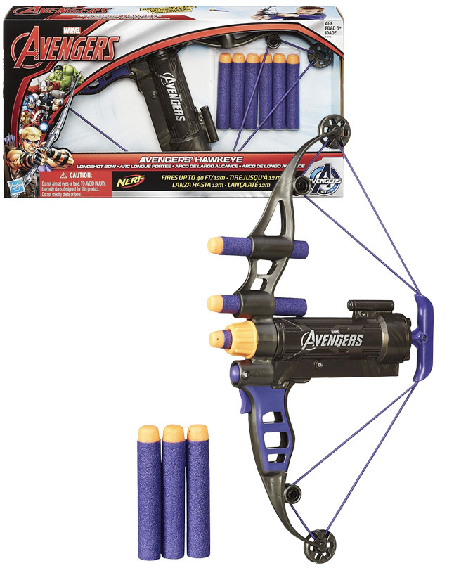 Avengers-Hawkeye-Nerf.jpg Avengers Hawkseye Nerf Hasbro - Image 1
