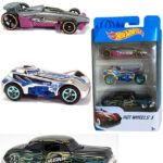 Cars 3 Pack Hotwheels