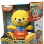 Kelsey Cat Sing N Learn With Me Winfun