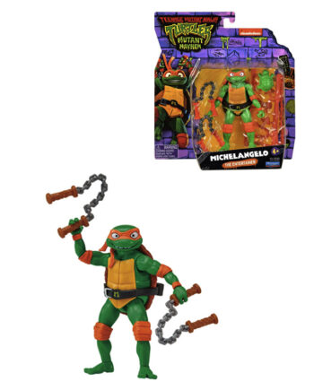 Action Figure Teenage Mutant Ninja Turtle Michelangelo