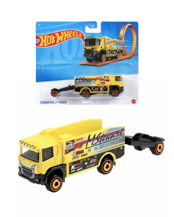 Hotwheels Diecast Scania Rally Truck