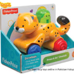 Fisher Price Kid Toys Press N Go Cheetah