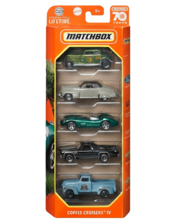 Matchbox 5 Diecast Cars Cruisers Pack
