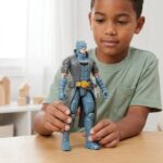 Batman Action Figure Blue Spinmaster - Image 3