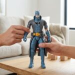 Batman Action Figure Blue Spinmaster - Image 2