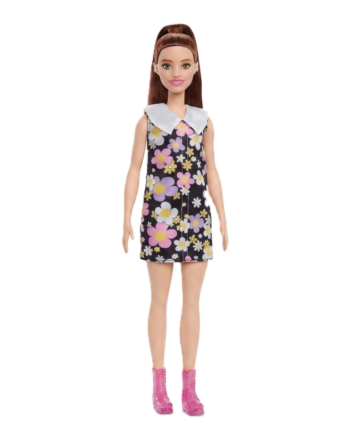 Barbie Doll Black Dress Fashionistas Mattel