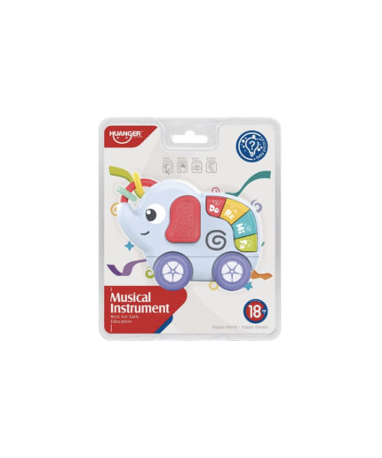 Musical Elephant Kid Toys Huanger